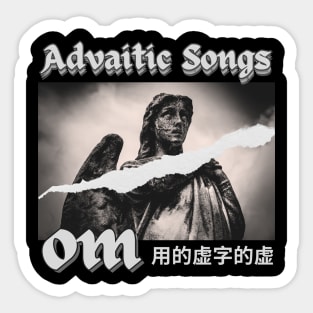 om - Advaitic Song // In album Fan Art designs Sticker